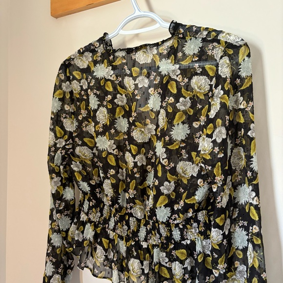 💙17 Zara Floral Blouse - Picture 10 of 10
